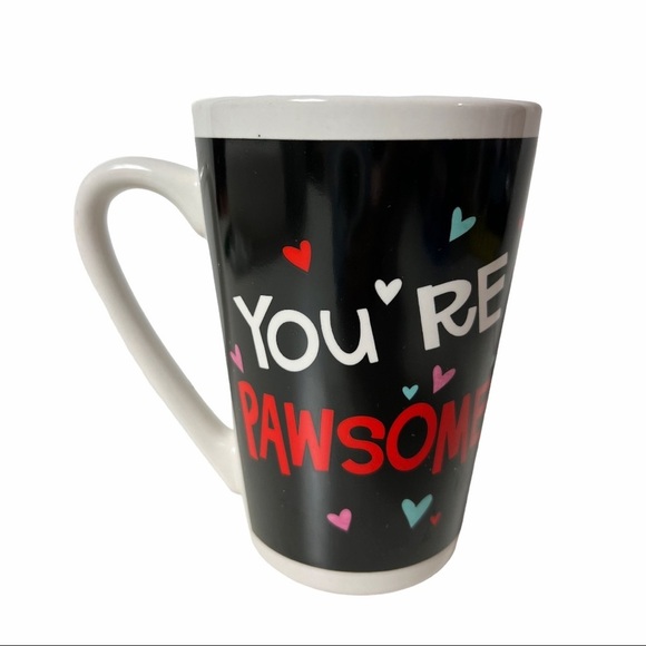 Dan Dee “You're Pawsome” Tall Mug For Pet Lover’s 🐾 🐾 - Picture 4 of 9
